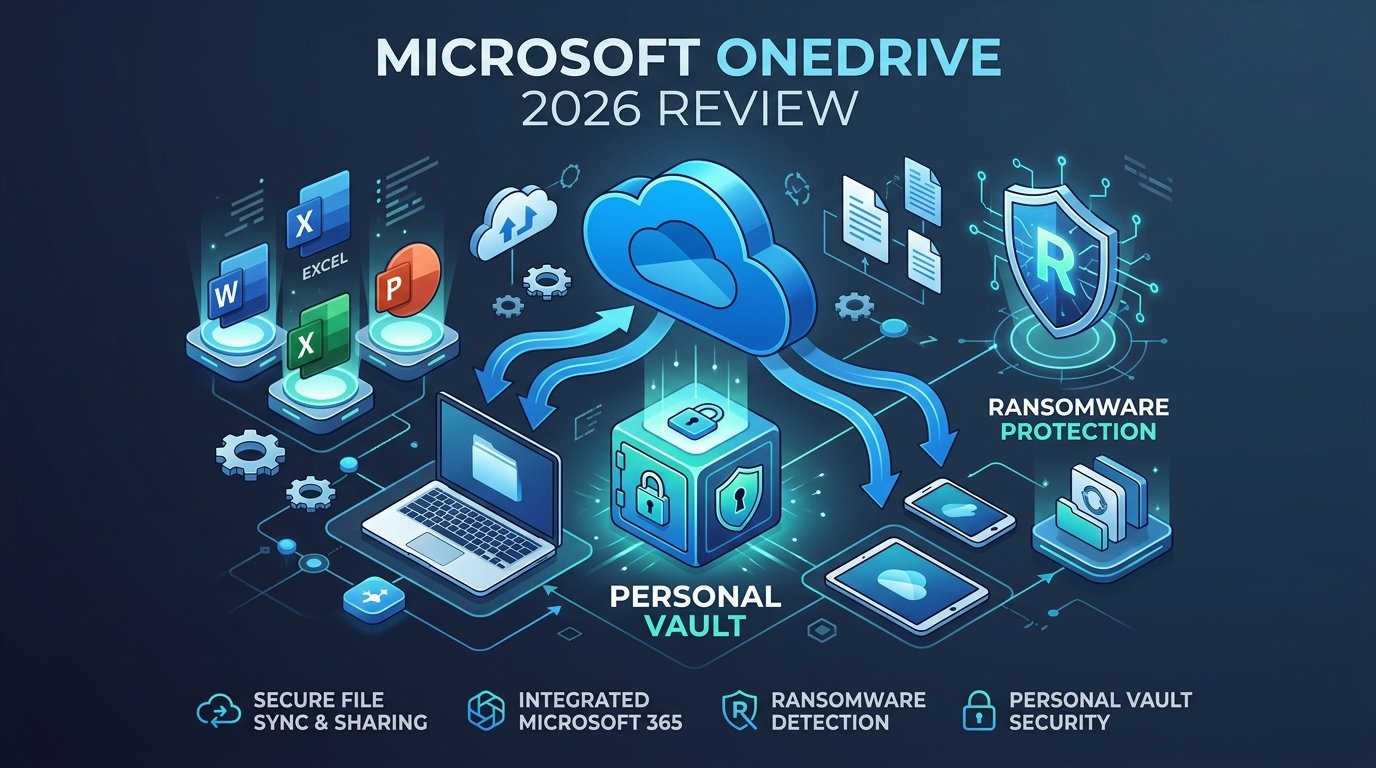 OneDrive Review 2026: Freelance cloud storage and Personal Vault security architecture